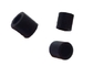 Black Plastic Spacer Washers , Durable Insulated Round Spacer Bushings